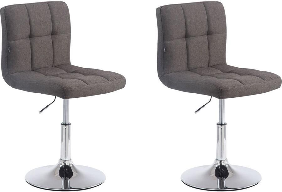 2-delige Set Lounger Stoelen Barkrukken Verstelbaar Comfort