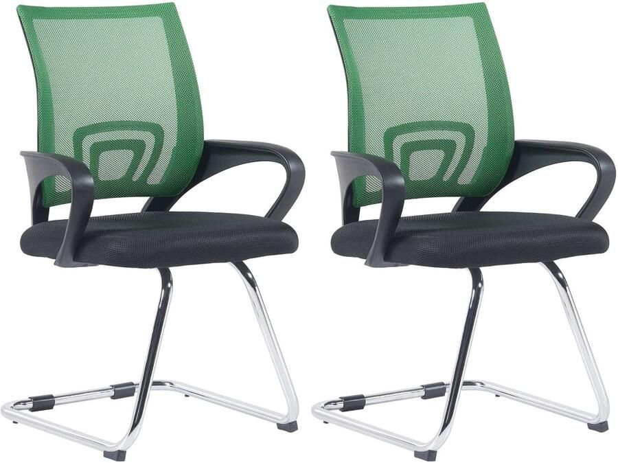 2-delige Set Schommelstoelen Wiebelstoelen Ergonomisch Comfort