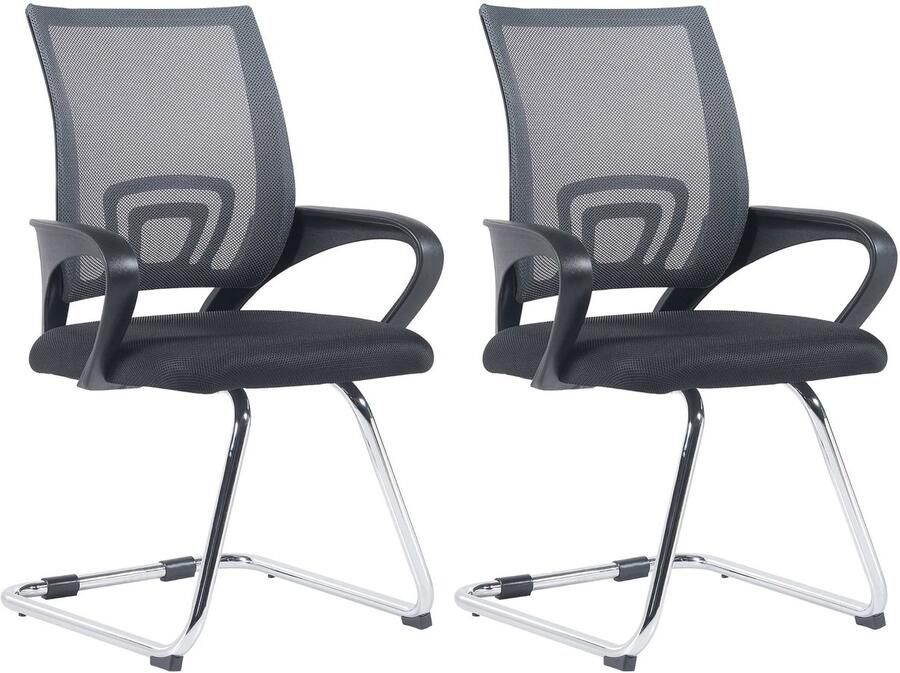 2-delige Set Schommelstoelen Wiebelstoelen Ergonomisch Comfort