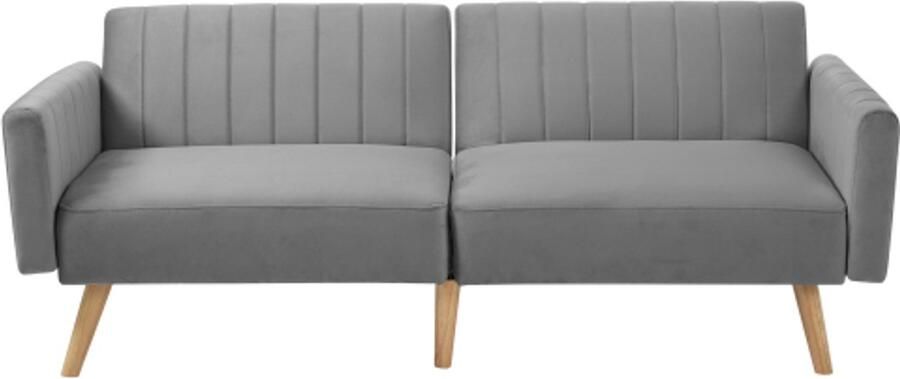 GOTAGEE 2-in-1 bank & slaapbank multifunctionele opvouwbare bank poten van rubberhout 3-voudig opvouwbare rugleuning geschikt voor kleine appartementen en slaapzalen