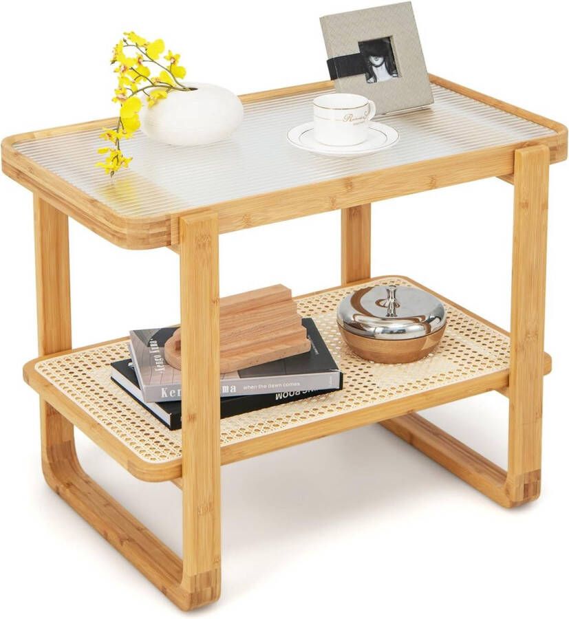2-in-1 make-uptafel en bureau met kruk kaptafel met klapspiegel en lade make-uptafel voor slaapkamer en woonkamer wit