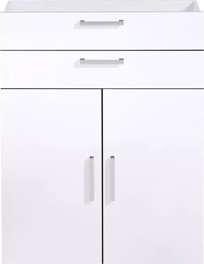 FMD 2 lades en 2 deuren Gabi hoogglans wit