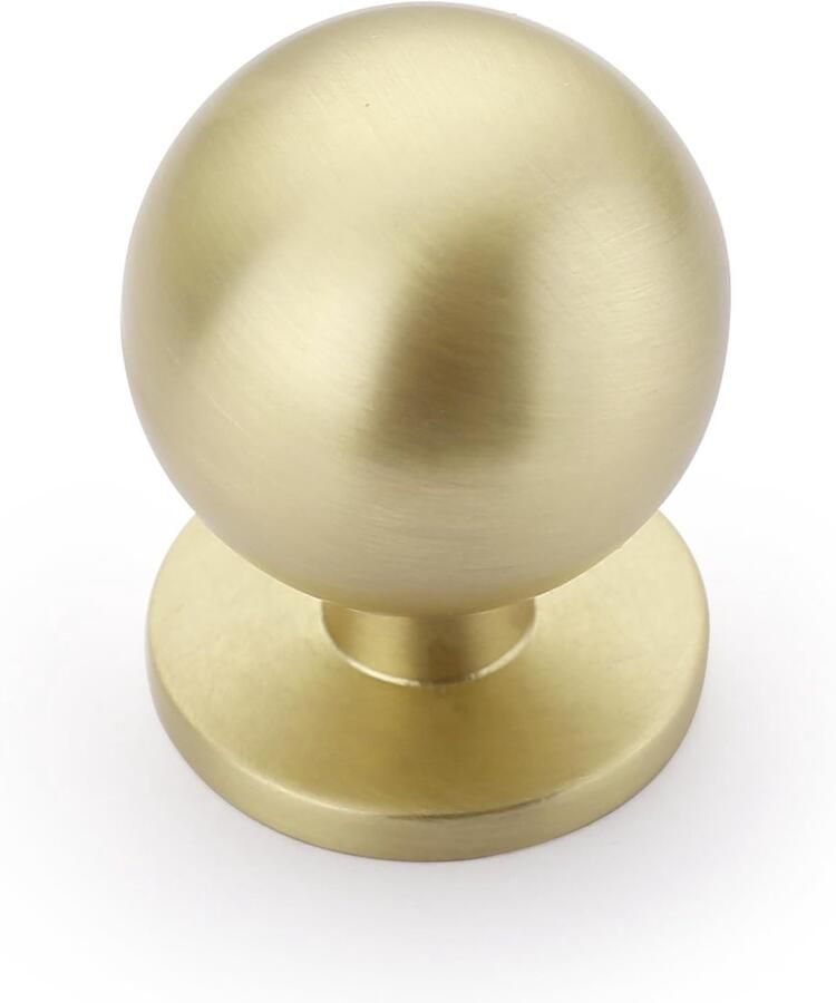 2-pack keukenkastgrepen van geborsteld messing kastgrepen keukenkastbeslag voor ladegrepen