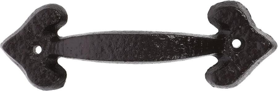 2 stuks Handgreep kastgrepen ladegrepen ijzer zwart 17 cm vintage voor kastdeuren kaptafels kledingkasten laden meubels