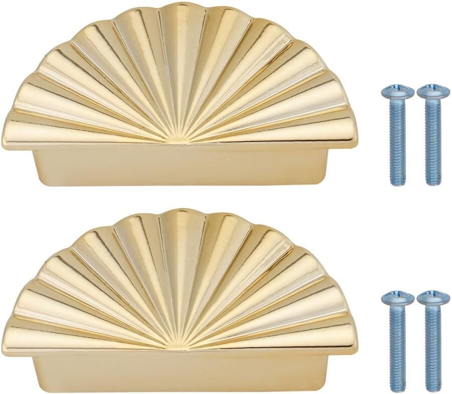 2 stuks kastgrepen 2 5 inch legering handgrepen vervangingsdeel 64 mm beker handvat lade handgrepen geschikt voor dressoir meubels kast keukendeur goud
