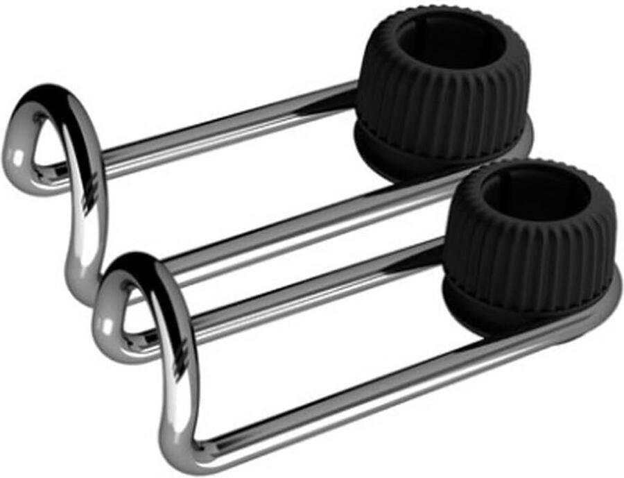 2 Stuks Tassenhanger Autostoel Auto Organizer Haken Auto Kapstok Autostoelhaak Opberghaak Interieur Accessoires zilver