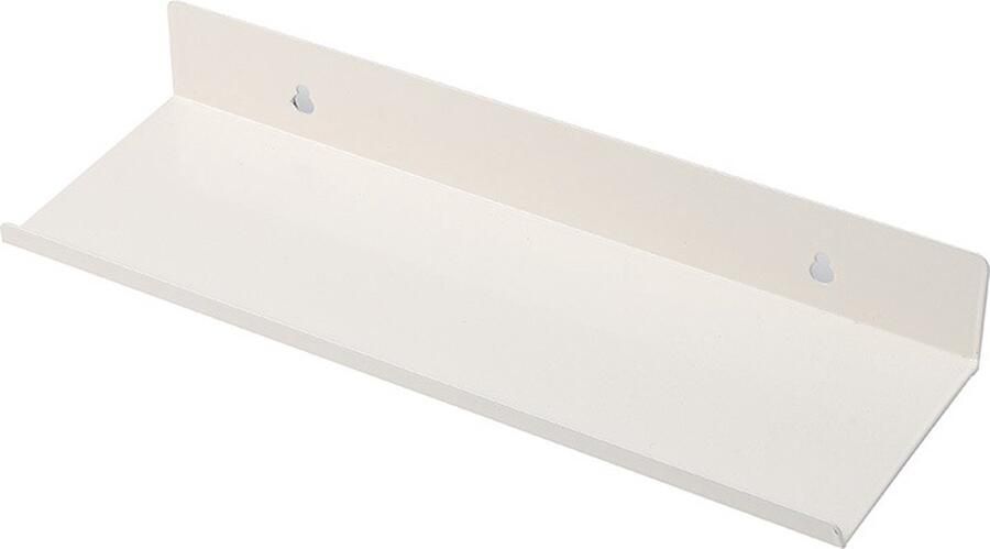 2 stuks Wandplank Doucheplank planken 30CM koolstofstaal wit zwevende voor slaapkamer badkamer keuken woonkamer kantoor