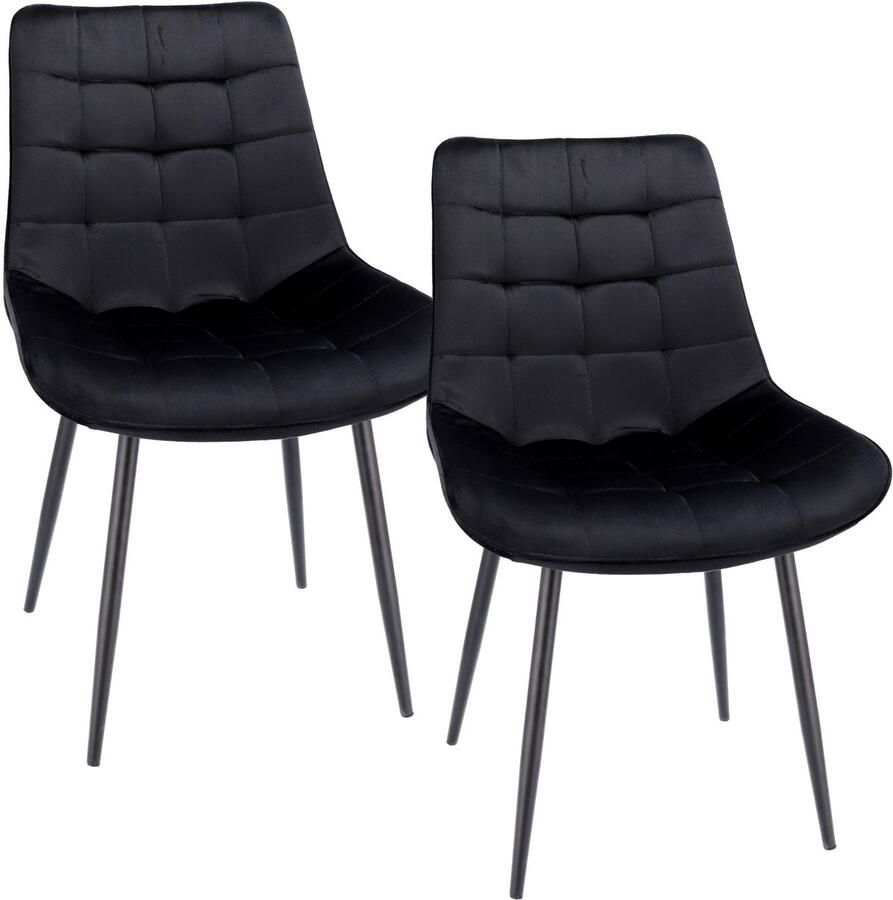 2 x MISTY Chair zwart