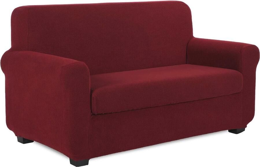 2-Zits Bankhoes Elastische Meubelbeschermer voor Banken Universele Pasvorm in Jacquard Stof