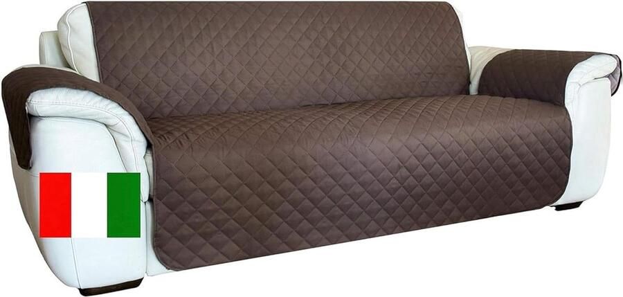 2-zits bankhoes voor moderne meubels waterdicht en vlekbestendig 1 stuk bruin