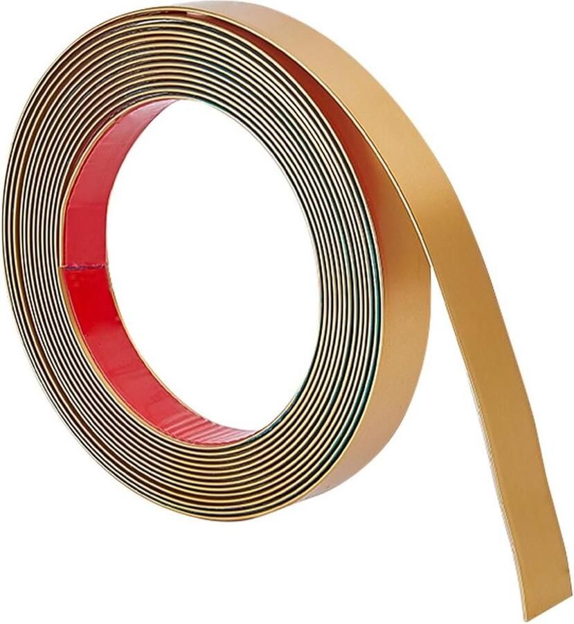 20 mm brede gouden sierlijst 5 m flexibele spiegelrand zelfklevend decoratieve strip voor muur plafond vloer paneel kast tegelrand hoek garderobeframe