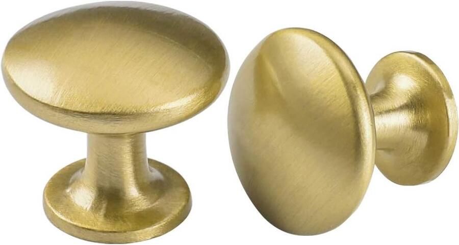 20 Stuks Meubelknoppen Gouden Keuken Knoppen Kast Knoppen Deur Knoppen Gouden Kast Knoppen Vintage Lade Knoppen Zinklegering Commode Knoppen