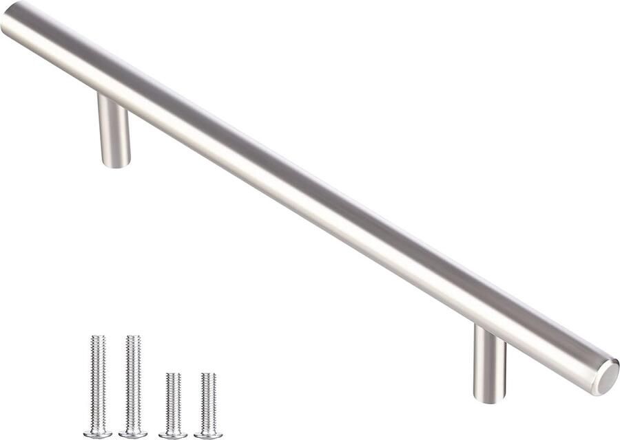 20 x 128 mm keukengreep boorgat geborsteld roestvrij staal meubelgrepen staafhandgreep