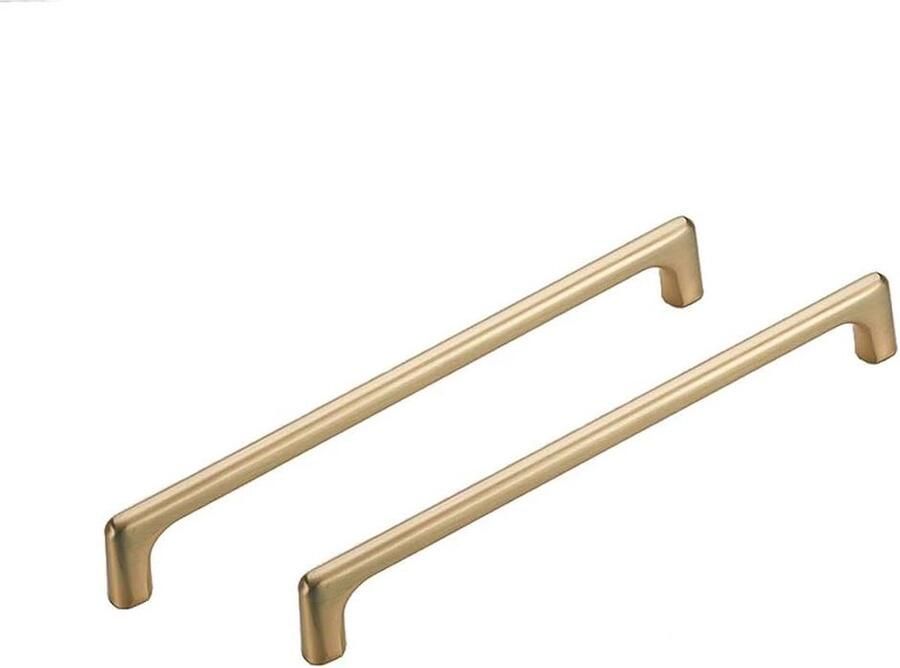 224 mm Mat Zwart Meubelgrepen Railinggreep van Zink Legering met Bozonli Stijlvolle Deurgrepen cabinet handle black