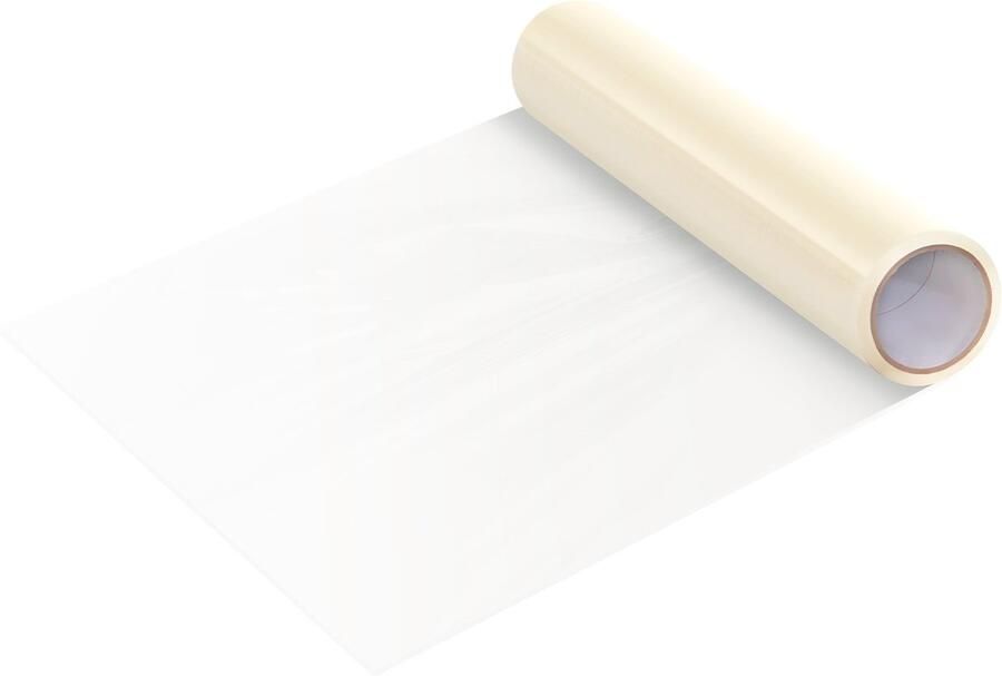 24 X 50' Tapijtbeschermingsfolie Zelfklevende Vloerbeschermer Polyethyleen Matbeschermer voor Bouw en Renovatie