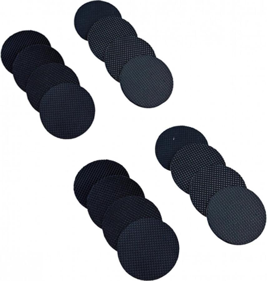 28 stuks rubberen meubelpads antislippads 40mm Antislip Meubelpads Zelfklevende Rubberen Pads Rubber Stoel Beschermer Tafel Onderzetter Bescherm Antislippad Houd al uw meubels op hun plaats Vilt voor Stoelen