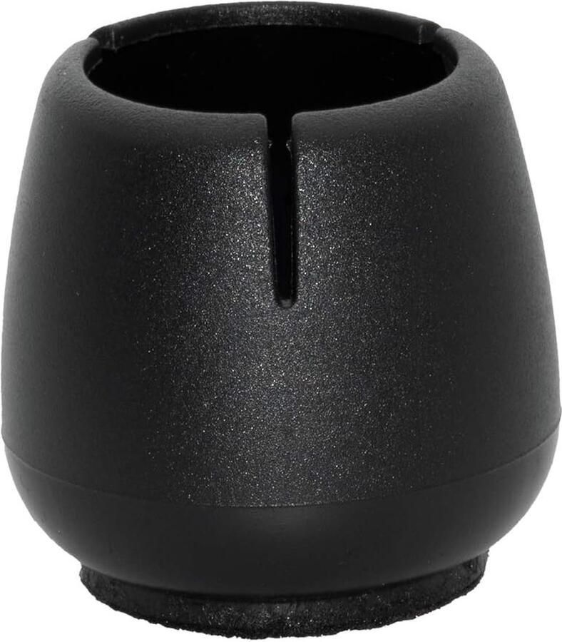 28 stuks Stoelpoot Doppen Stoelpootbeschermer Stoelpoot beschermers Vloerbescherming Krasbestendig 12-16mm Zwart Siliconen Rond