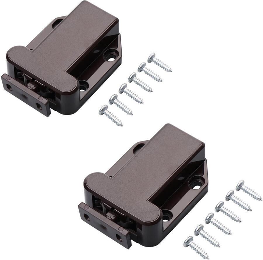 2stuks-Push to Open Touch Release Catch kasten deuren magnetische touch-grendel voor lade - Foto 2