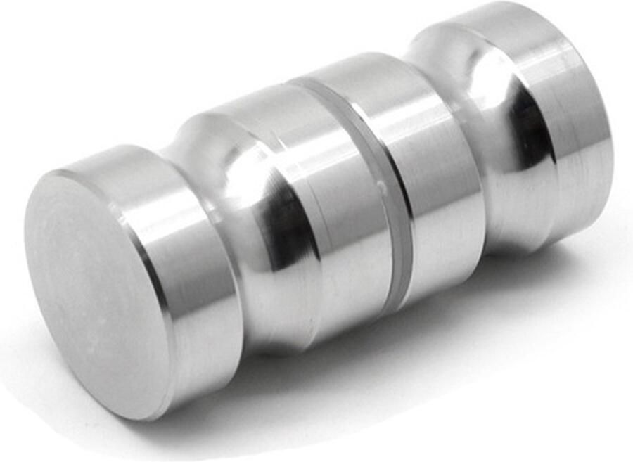 2stuks Stalen deurknop douchescherm staal ladeknop commode Knop vervangen