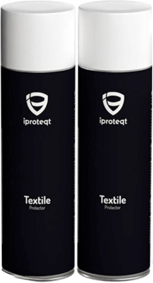 2x iProteqt Textiel Beschermer Spray 500ml (1000ml) Textile Protector