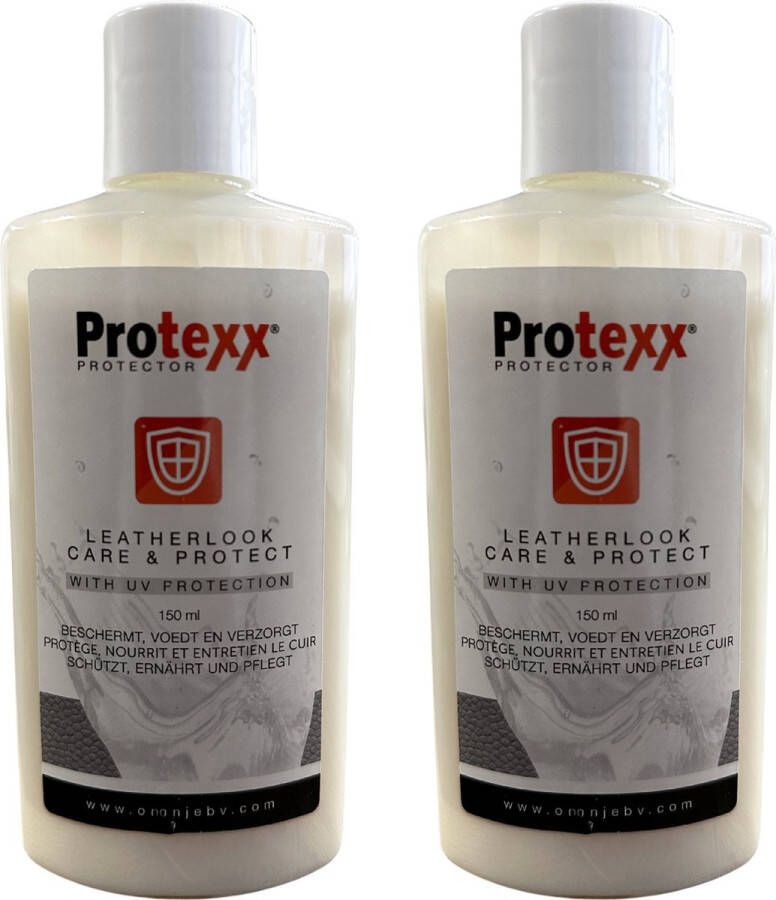 2x Protexx Leatherlook Care & Protect 150ml (300ml)