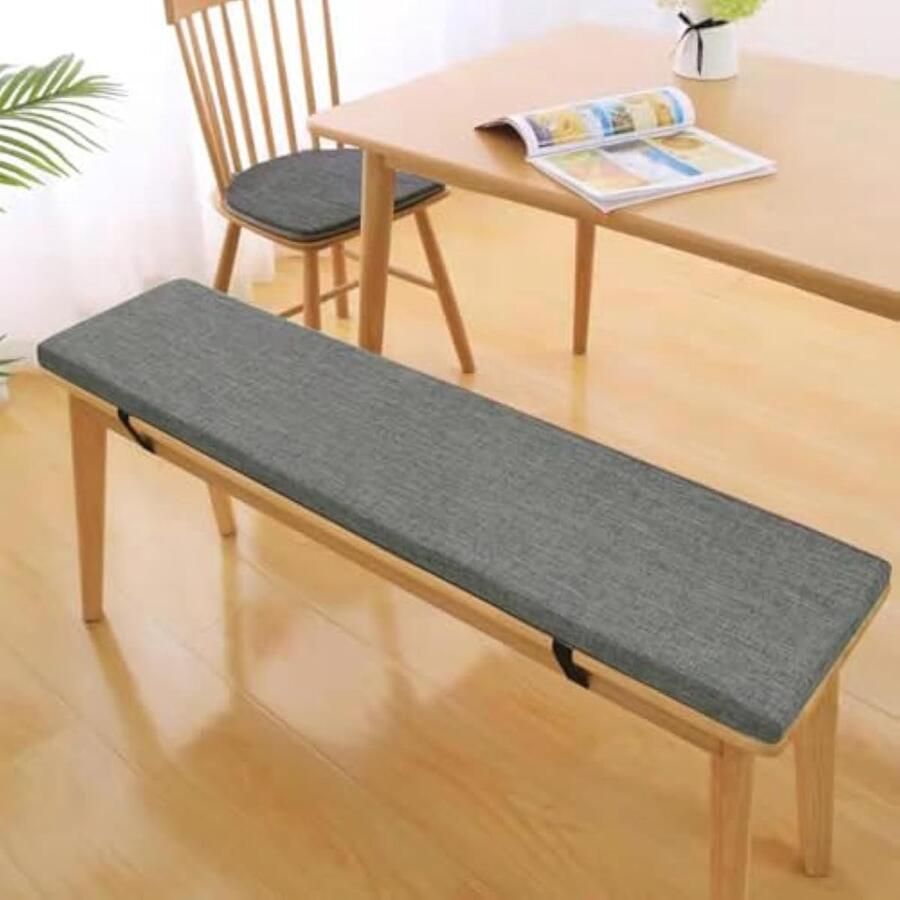 3 cm dik zitkussen bankkussen wasbaar stoelkussen tuinbank outdoor zitkussen groot voor stoel vloer bureaustoel donkergrijs 40 x 40 x 3 cm