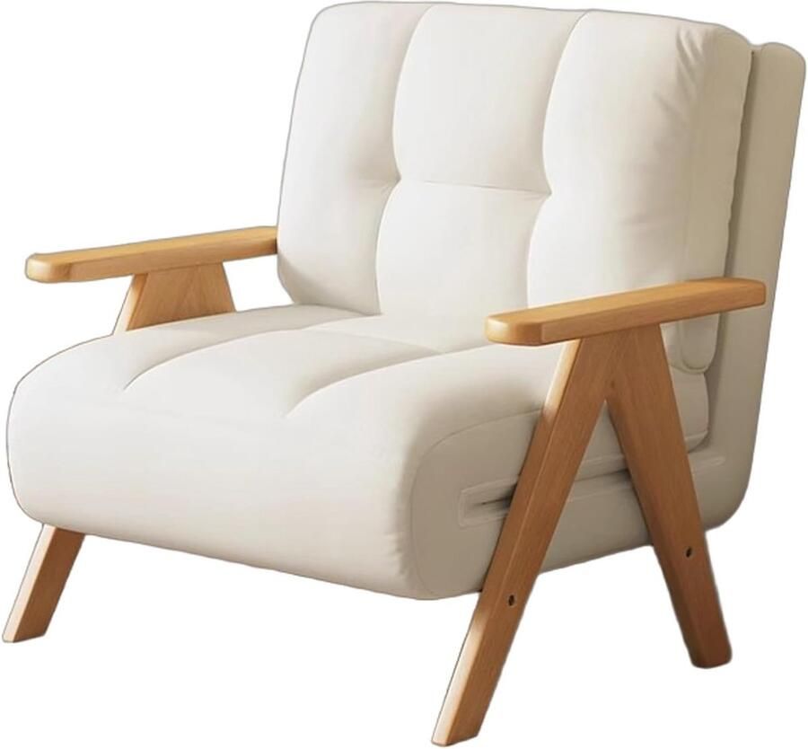 3-in-1 Slaapstoel met Bedfunctie – Comfortabele Klapstoel met Verstelbare Rugleuning voor Woonkamers en Slaapkamers