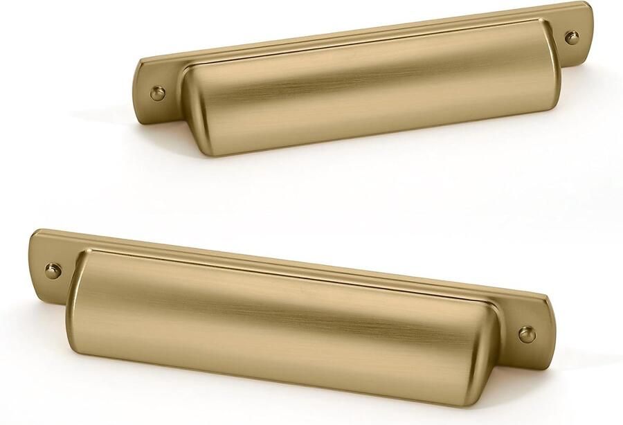 3 inch ladegrepen Champagnebrons Kastgrepen Keukenbeslag Kastgrepen Ladegrepen 3 inch gatcentra