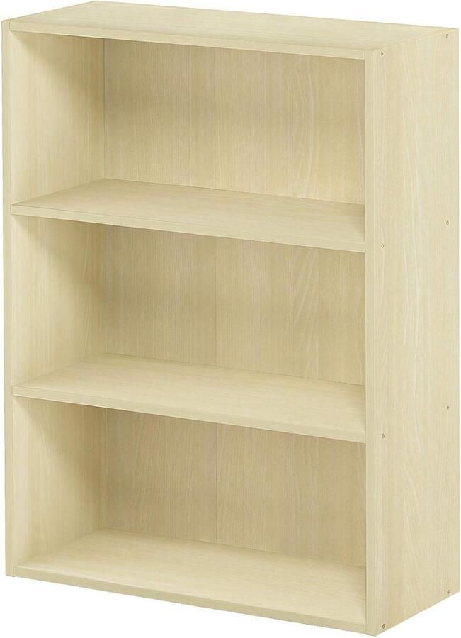 3-laags open plank boekenkast stoom beuken houten Pasir