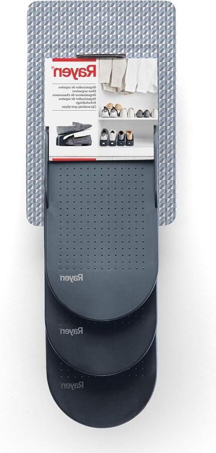 3 stuks antislip schoenenrek organizer afmetingen 25 x 65 x 26 x 13 x 10 cm