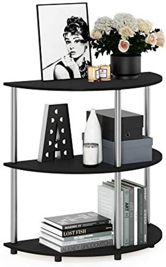 3-Tier Boekenkast Ruimtebesparend Design voor Huizen en Appartementen