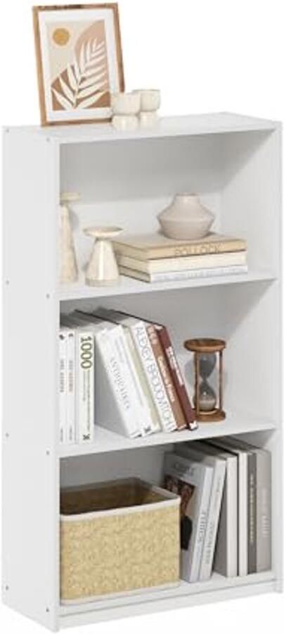 3-traps boekenkast met opbergplanken stijlvol en functioneel