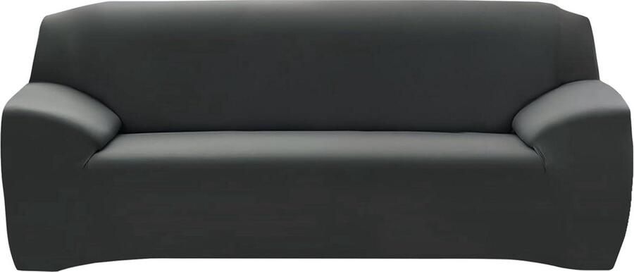 3-zits bankhoes donkergrijs elastisch en antislip universele bescherming