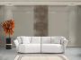 3-zitsbank van Teddy-stof Lichtgrijs DILARA L 275 cm x H 80 cm x D 100 cm - Thumbnail 1