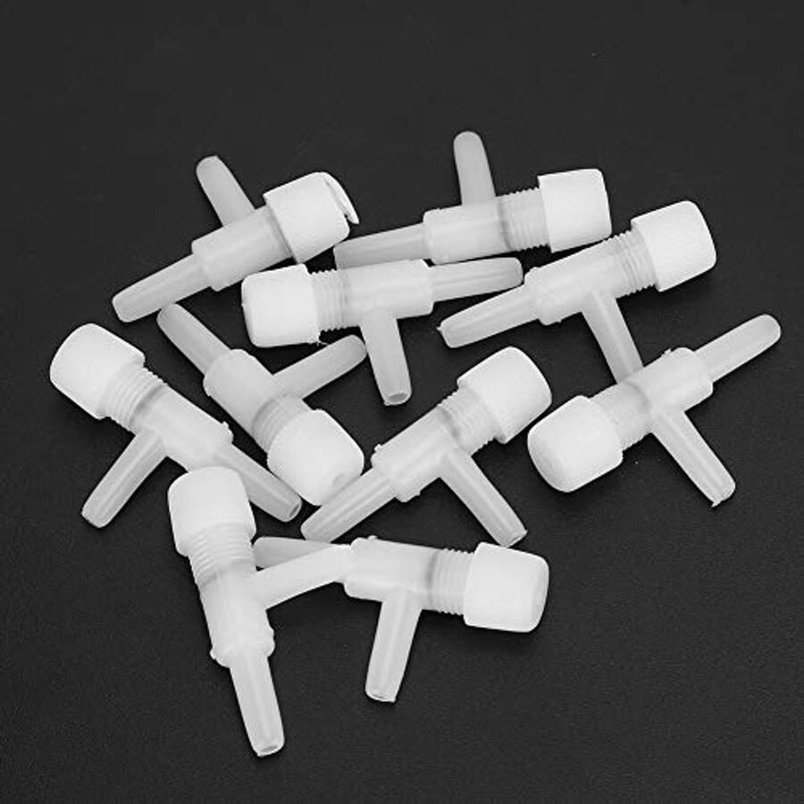 30-delige luchtregelklep Verstelbare aquariumluchtstroomregelklep Luchtstroompompregelkleppen Aquarium Luchtpompterugslagkleppen