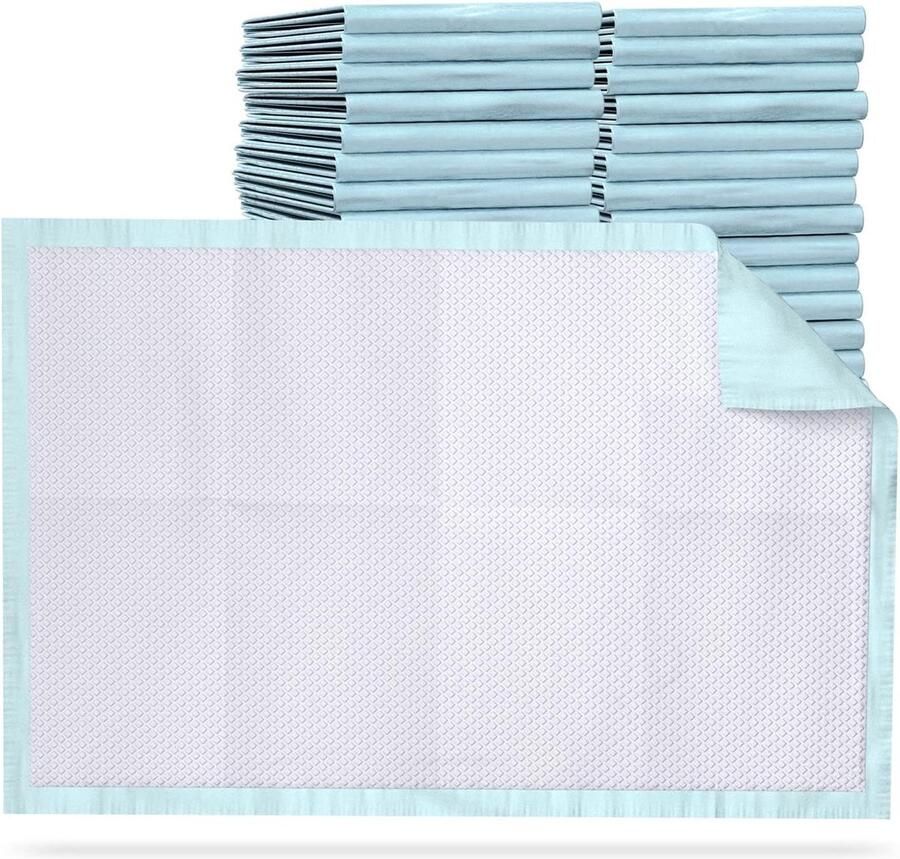 30 Premium wegwerp incontinentie bedpads waterdicht absorberend matras bank stoel baby's kinderen volwassenen ouderen 60x90 cm incontinentie onderlegger