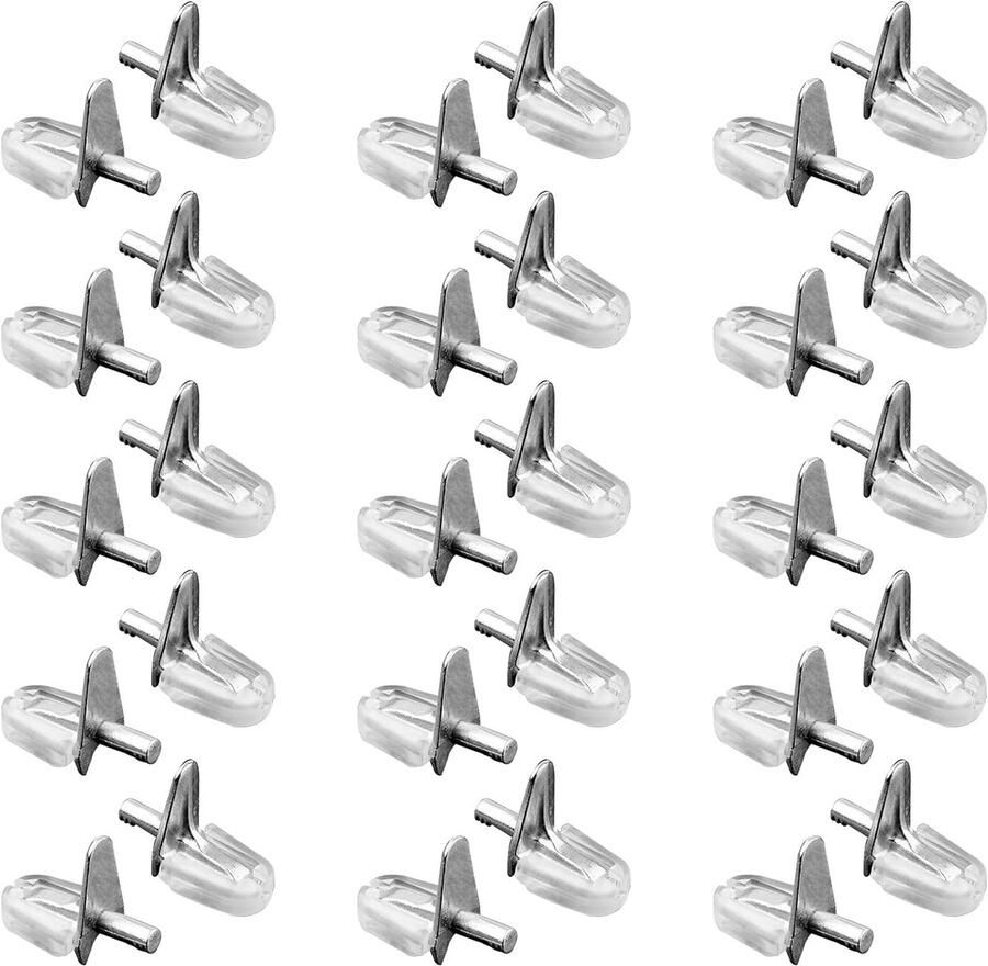 30 stuks plank ondersteunt plank beugel haringen plank ondersteuning pinnen studs voorkast kast boekenkast showcase keuken kantoor