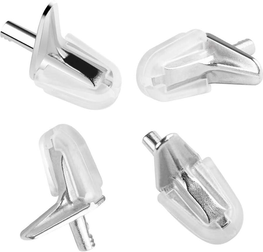 30 stuks planksteunen 3 mm plank beugel haringen plastic plank ondersteuning stud haringen duidelijke plank ondersteuning pinnen plank ondersteuning studs voor boekenkast meubels keuken