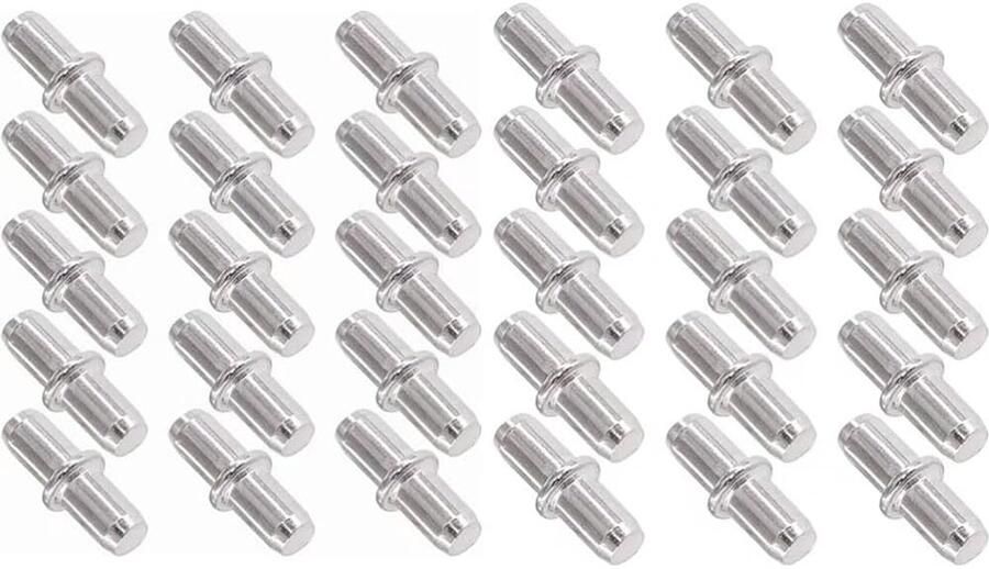 30 stuks planksteunharingen 5 x 15 mm planksteunpennen metalen haringen pin-beugel voor kantoor keukenkast meubels keuken kledingkastplanken