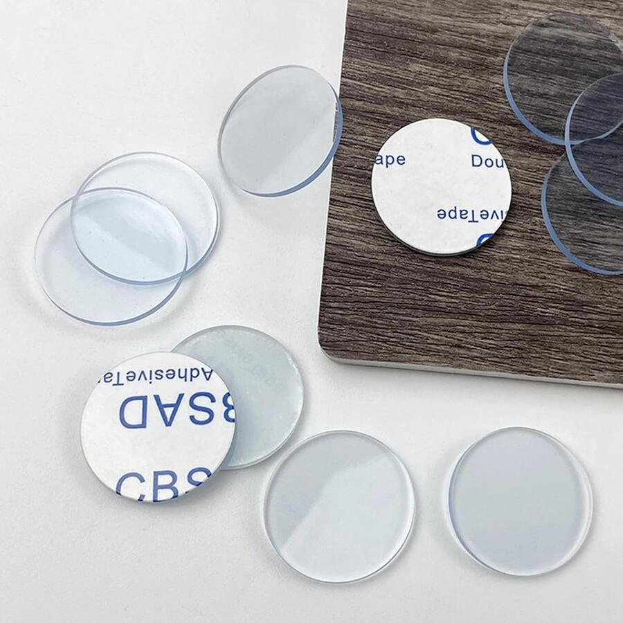 30 stuks transparante antislippads antislip stickers voor tafelblad rond antislip onderlaag antislip pads voor eettafels en werkbanken