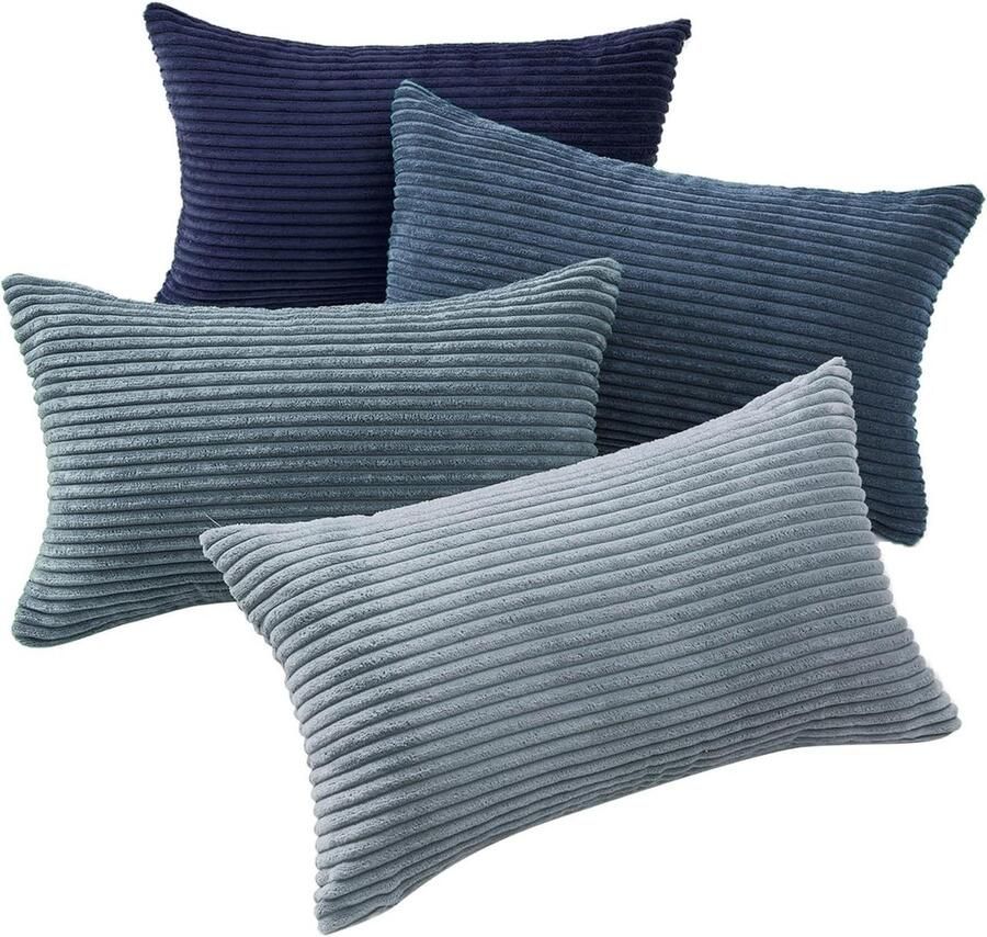 30 x 50 cm geel voordeelset van 2 kussenslopen chenille zachte bankkussen stijlvol en decoratief knuffelkussen voor bank bed tuin balkon kinderkamer hoes voor sierkussen 30x50