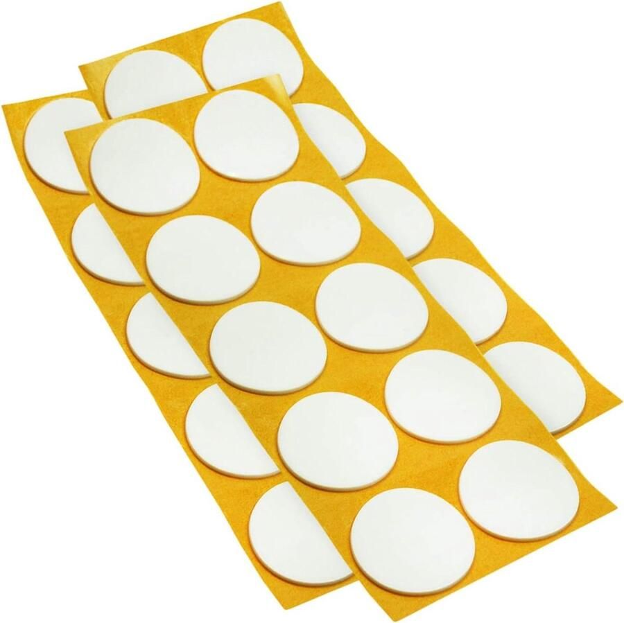 30 x anti-slip pads EPDM wit Ø 45 mm set van 30 stuks