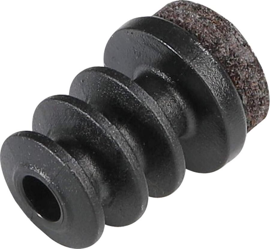 16 x lamellenstoppen met vilt zwart Ø 12-14 mm vilten meubelglijders stalen buizen premium kwaliteit