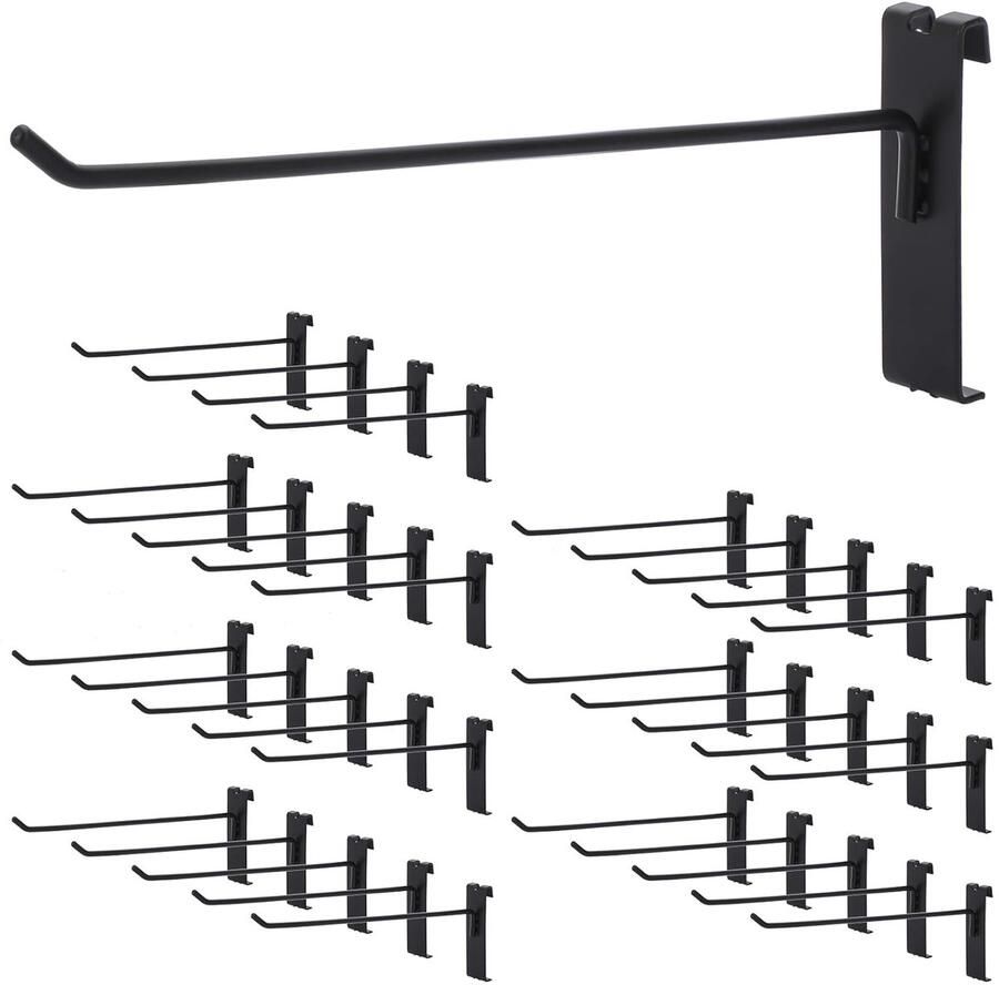 35 stuks 20 cm rasterpaneel haken retail display stand rek accessoires winkel garages werkplaatsen hangers