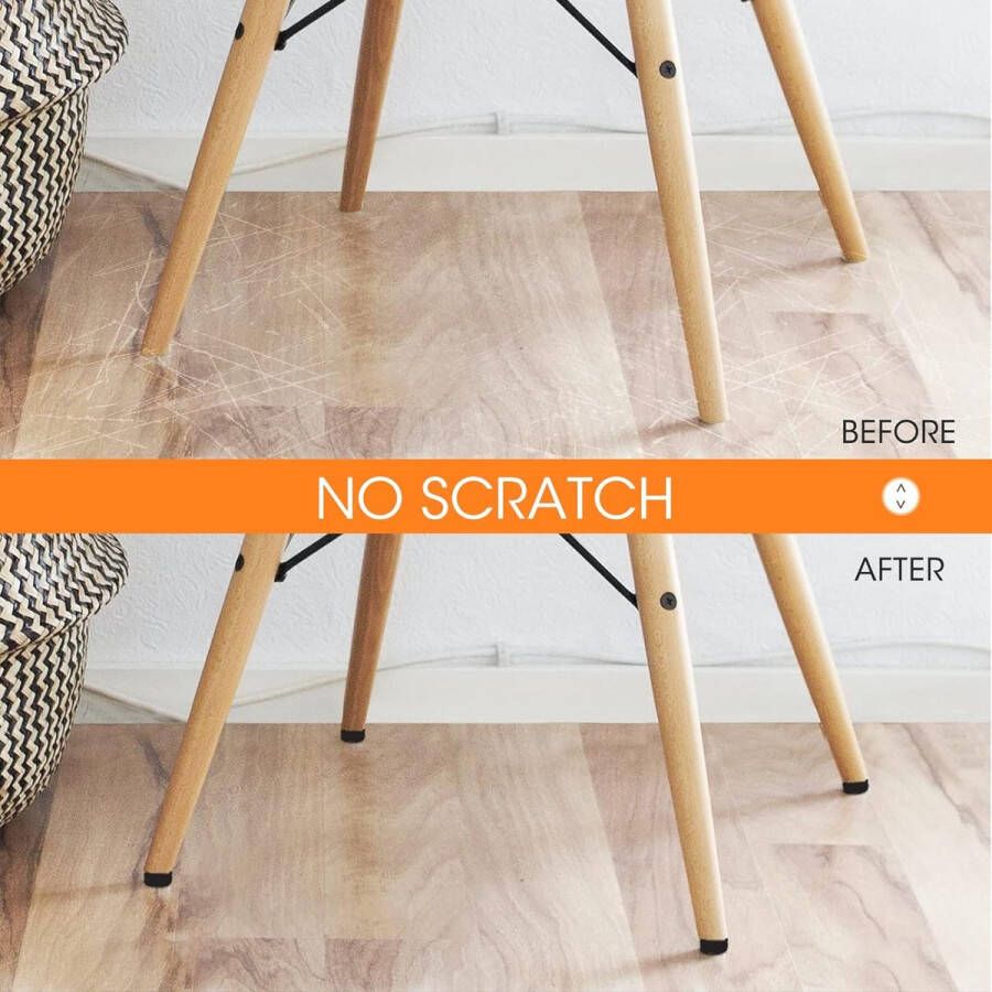 36 stuks viltglijders zelfklevend rond 35 mm zwart vilten pads stoelen met 5 mm dik meubelglijders vloerglijders bescherming van je meubels vloeren