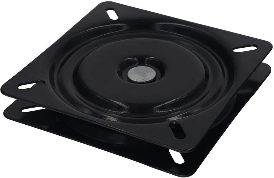 360 Graden Draaibare Klinknagelbevestiging Zwart Hoogwaardig Metaal