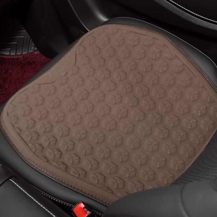 3D Gelzitkussen voor Bureaustoel en Autostoel Ademend Koeldrukontlastingskussen 48 x 48 cm