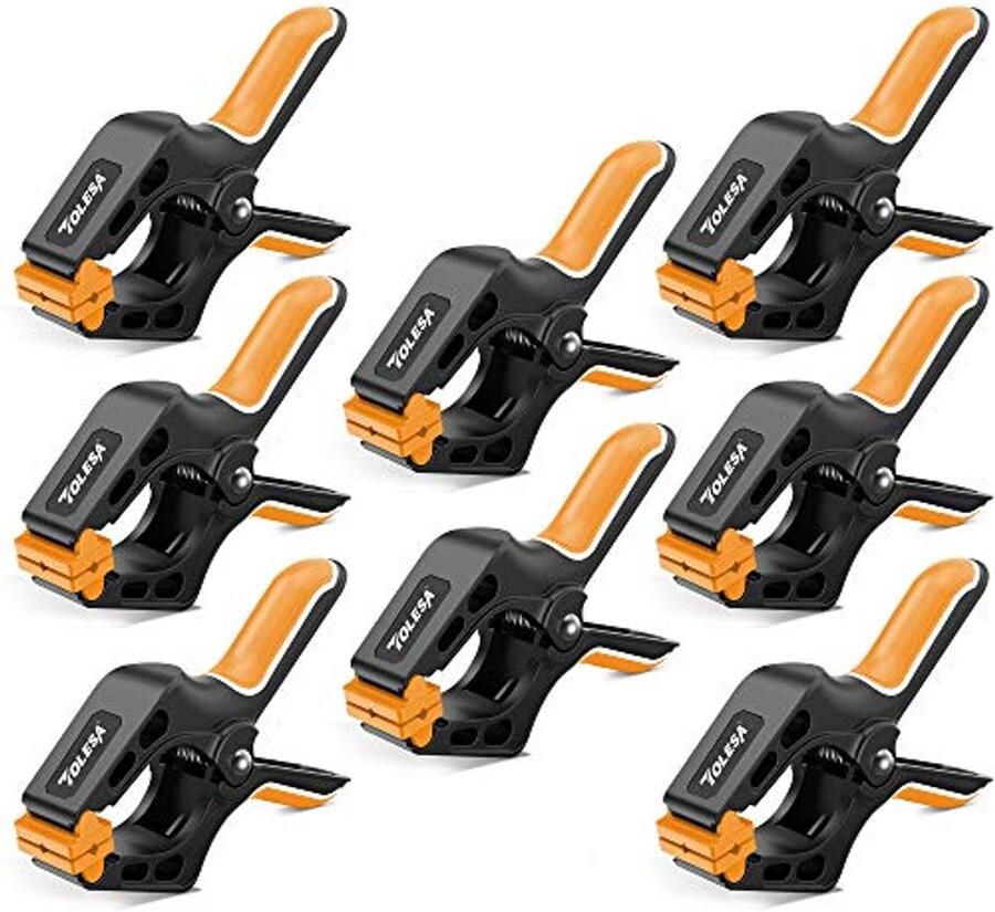 4 inch veerklemmen voor houtbewerking 8 stuks met sterke klemmende kracht