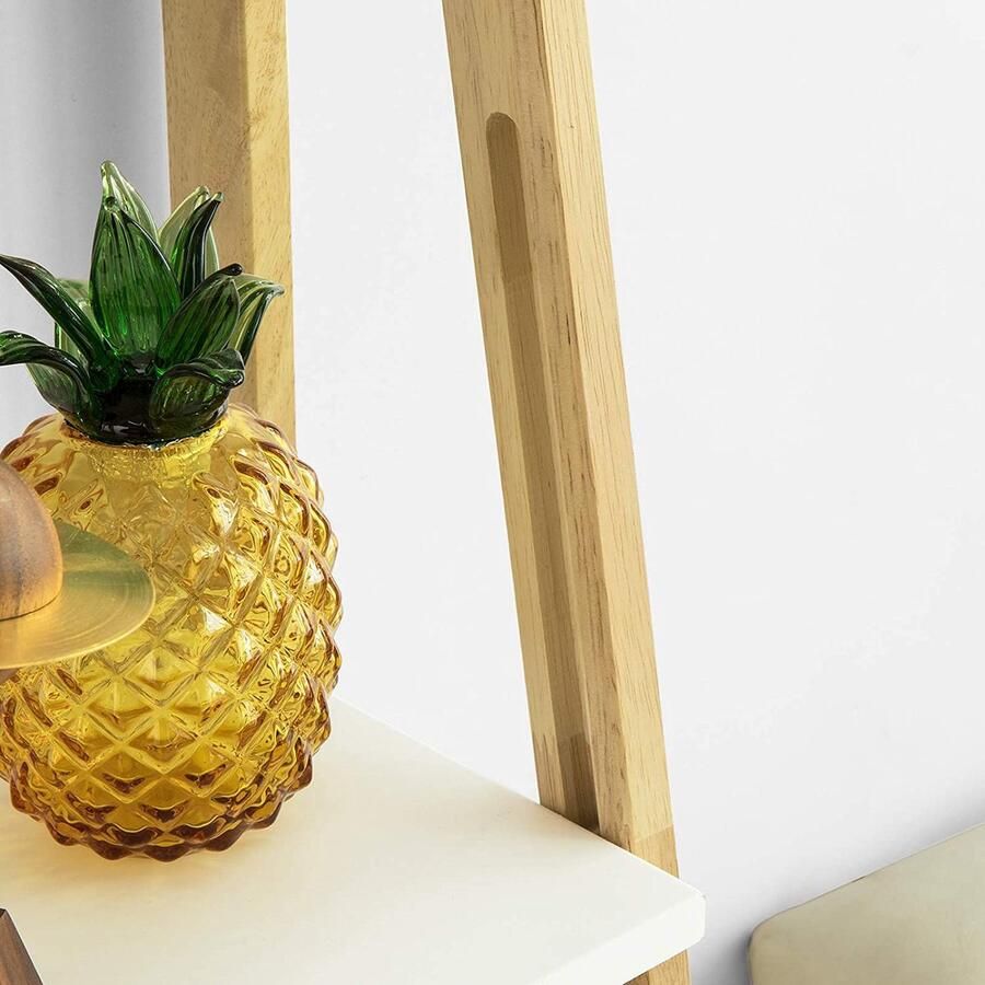 4-laags opvouwbare ladderplank boekenkast opbergrek