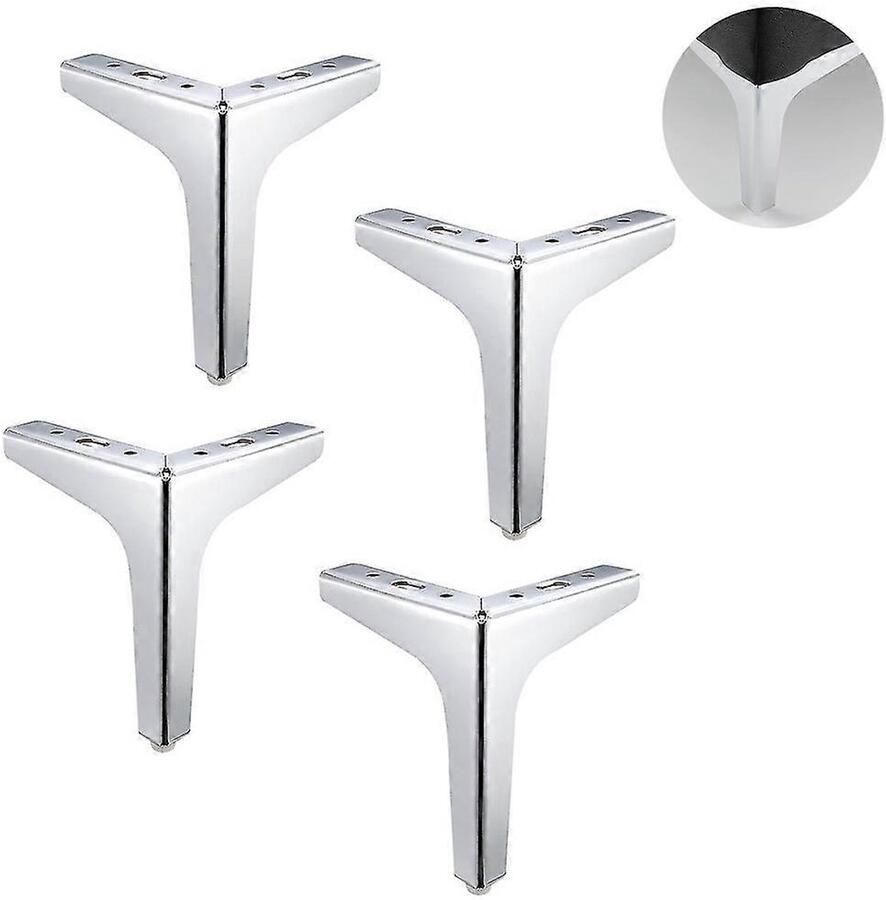 4-pack metalen meubelpoten voor banken DIY meubelpoot vervanging